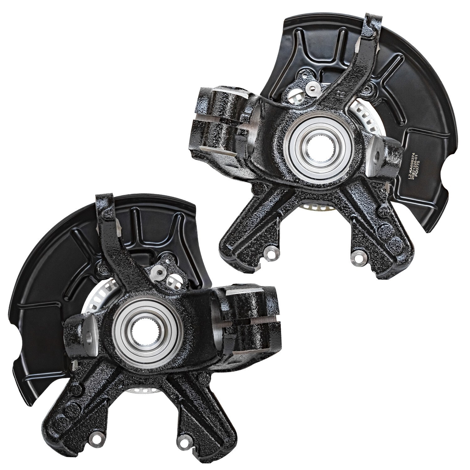 Front Steering Knuckles and Wheel Hub Bearings for Volkswagen Beetle Golf Jetta