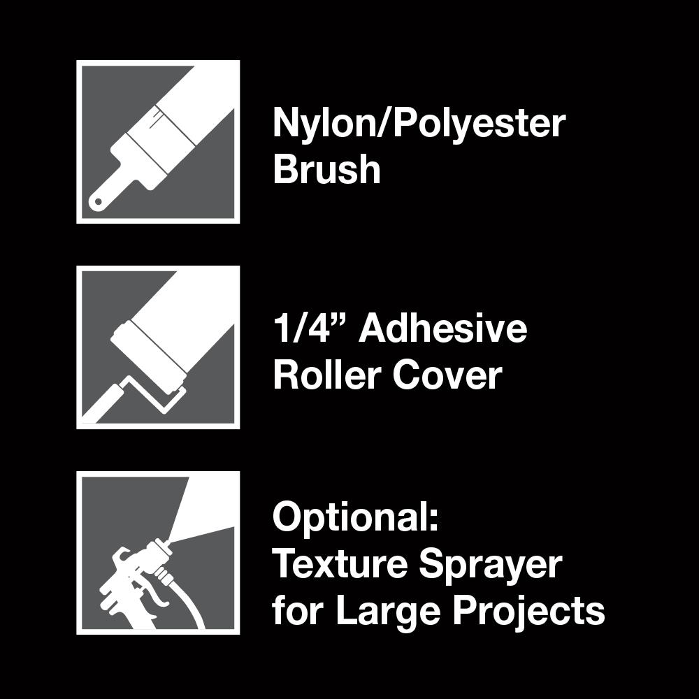 1 Gal Concrete Floor Paint Coating Gray Granite Non-Slip Garage Driveway Patio