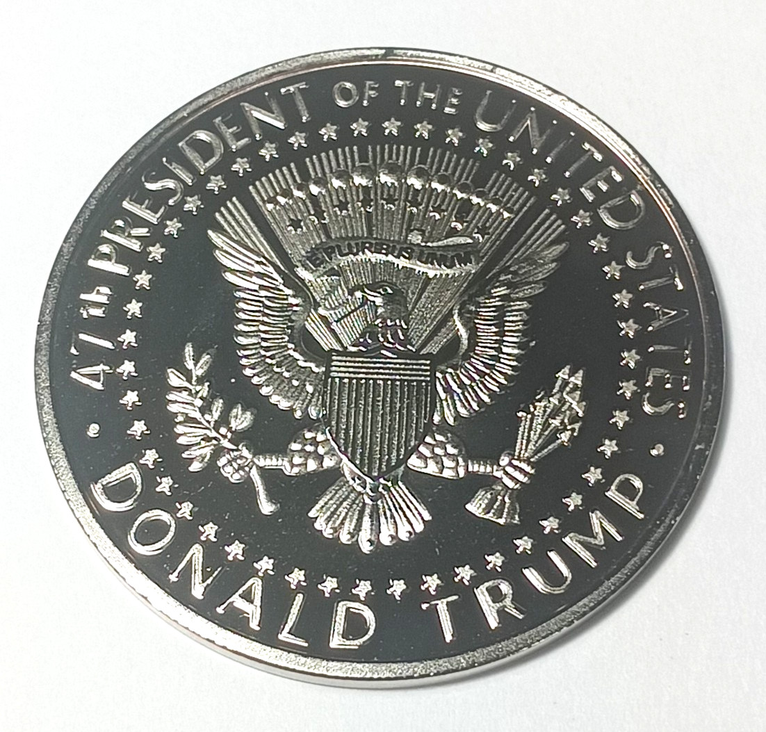 2025 Donald Trump Coin Take America Back Silver Plated + Case SHIPPED FROM USA
