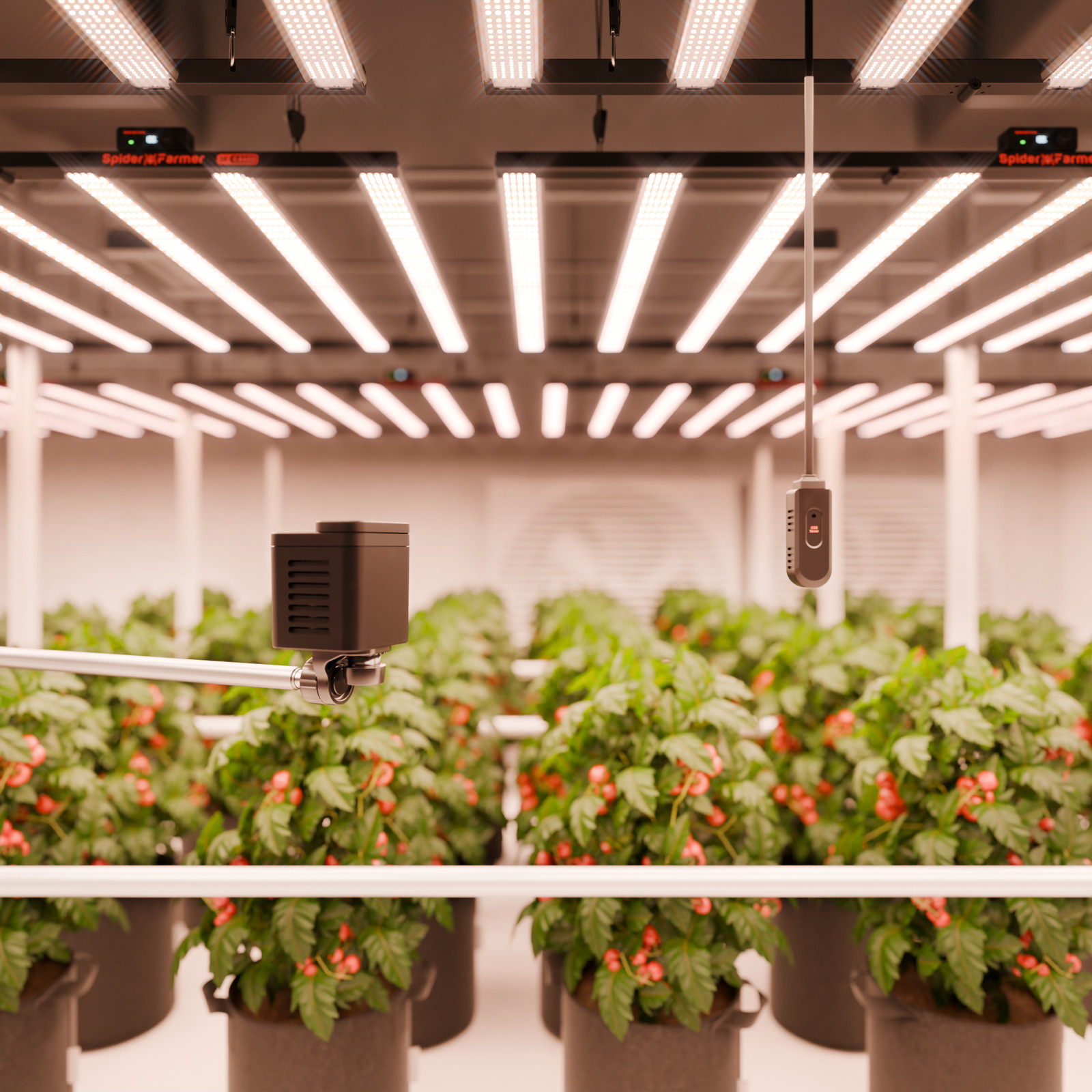 2025 Spider Farmer Genius Grow System Sensor Pro Kits CO2 Sensor and PPFD Sensor