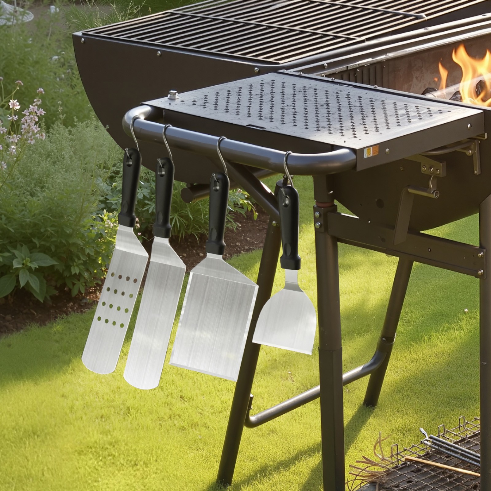 VEVOR 28PCS Griddle Accessories Kit Flat Top Grill Spatula BBQ Tools Stainless