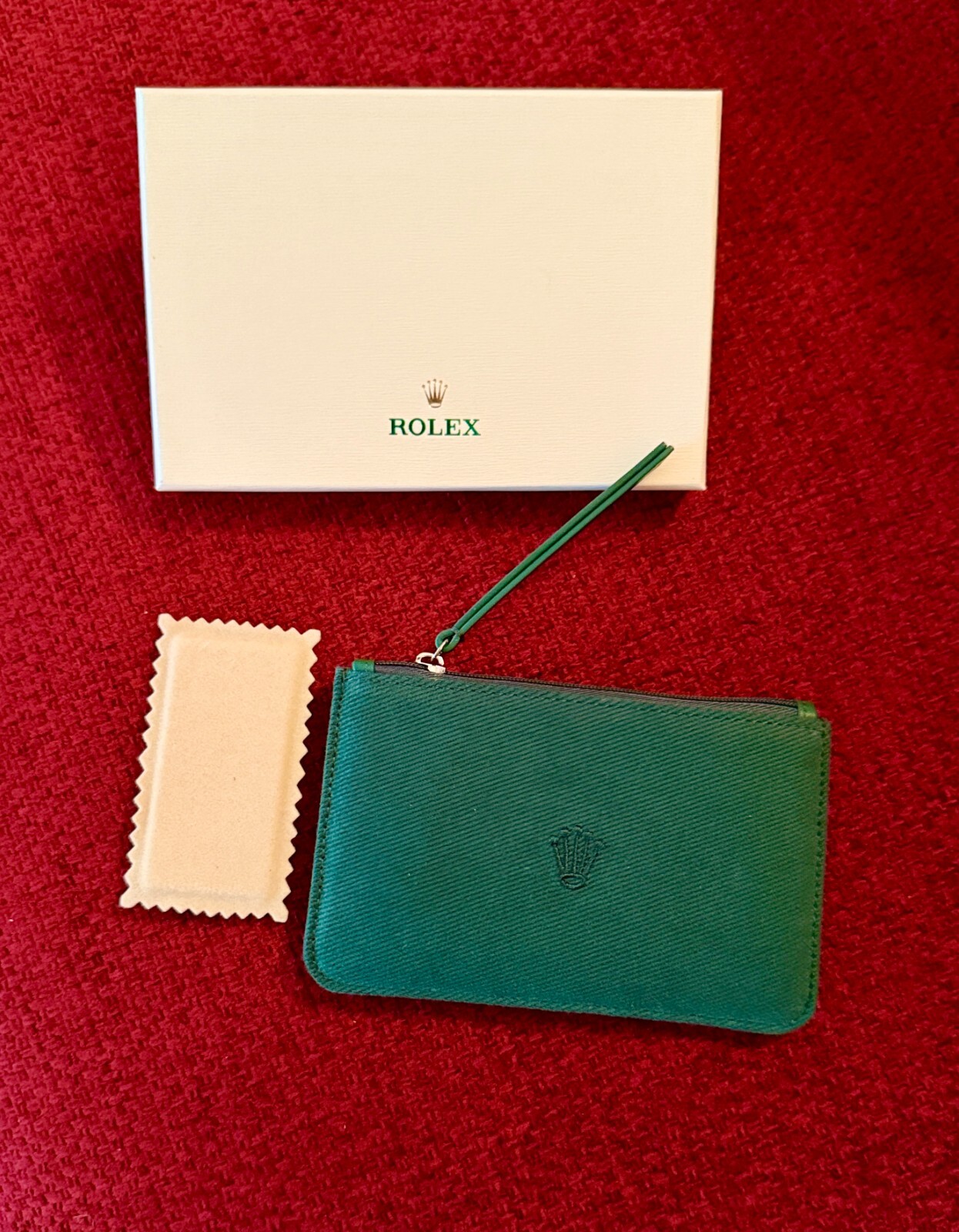New Rolex Green Submariner Watch Travel Pouch - New Boxed |VIP Advertising Gift