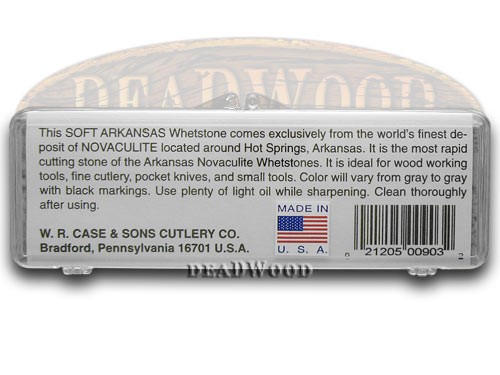 Case xx Soft Arkansas Oilstone Novaculite Whetstone 903