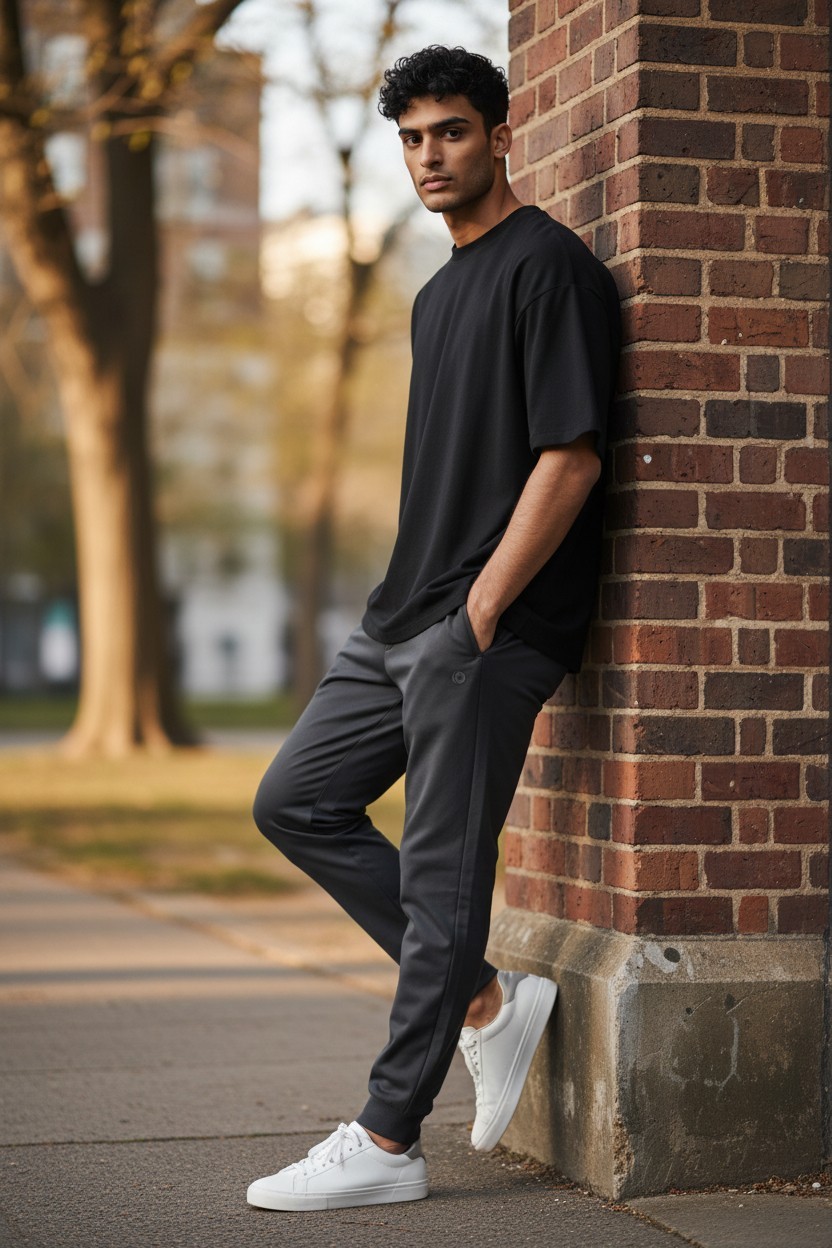 Skora Quick Dry Joggers Men’s Grey Stretch Athletic Pants Workout Gym Pants