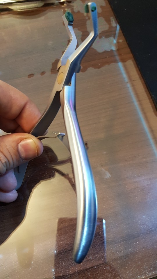 Dental Crown Pliers Remover With Rubber Tipped Stainless Steel Instruments