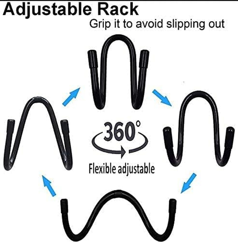 2 Pack Flexible Over The Seat Hard Hat Rack Holder for Vehicle Truck Car