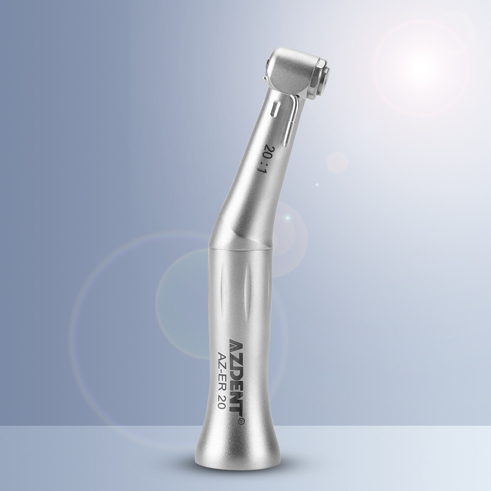 AZDENT Dental Implant 20:1 Reduction Contra Angle Push Button Surgical Handpiece