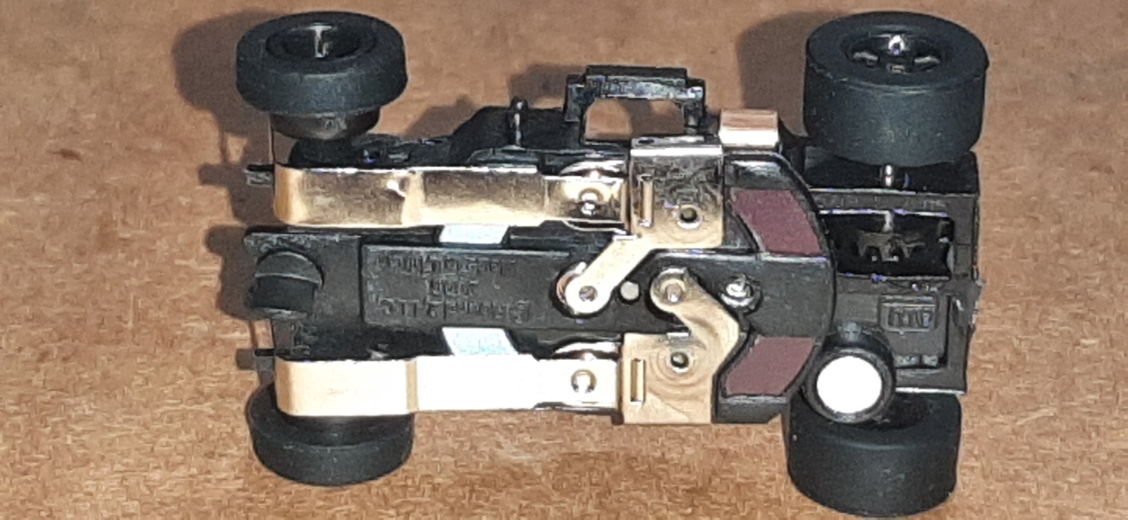 Back To School Special Autoworld Ultra G Xtraction Chassis With Blacked Out Rims