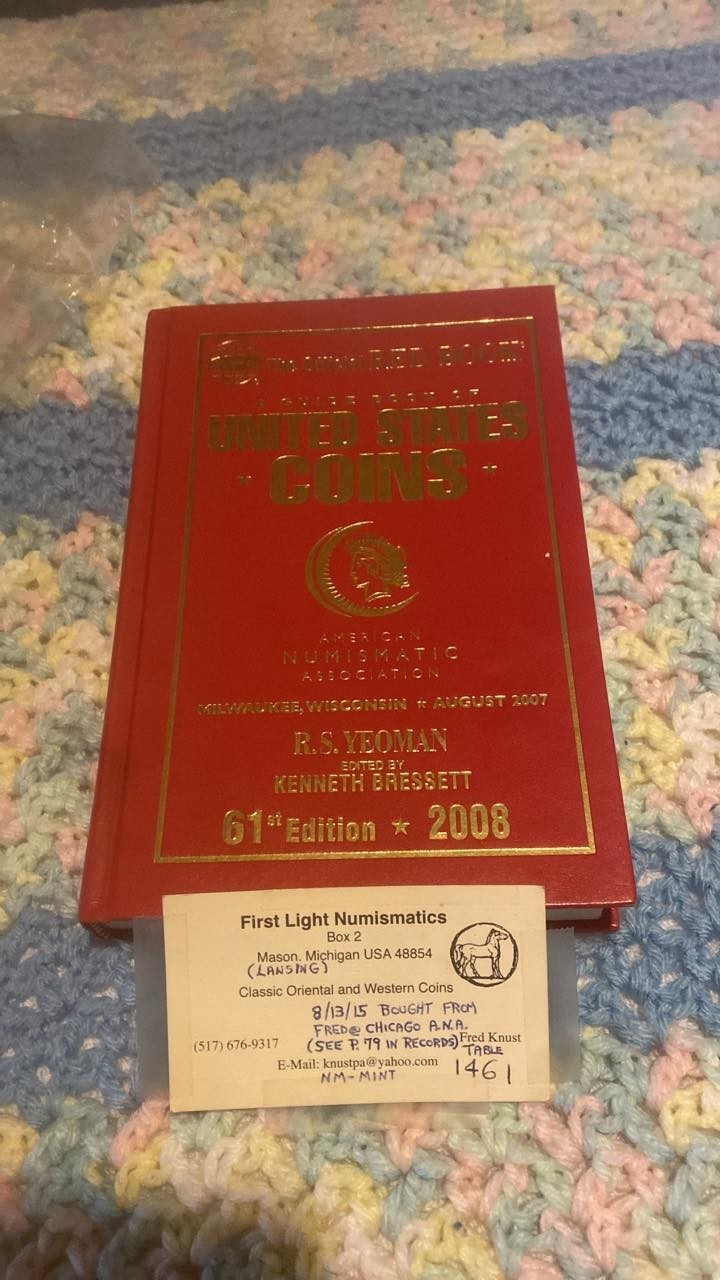 Vintage2008 a Guide Book of United States Coins 61 Edition R.S. Yeoman lastone