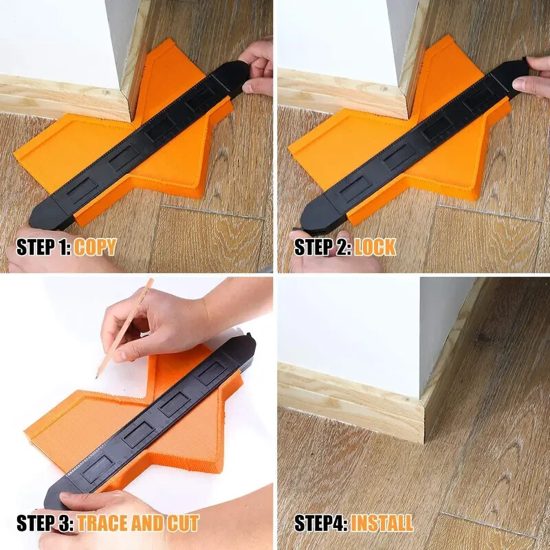 10 Inch Contour Gauge Shape and Outline Profile Tool Double Dual Lock USA SELLER