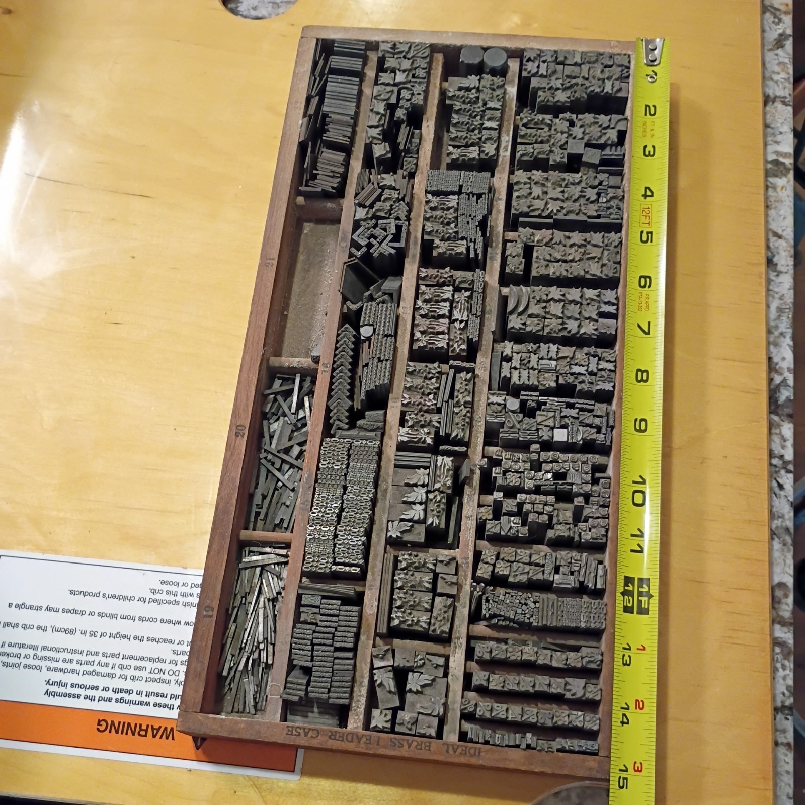 Letterpress Ornaments Type High For Printing