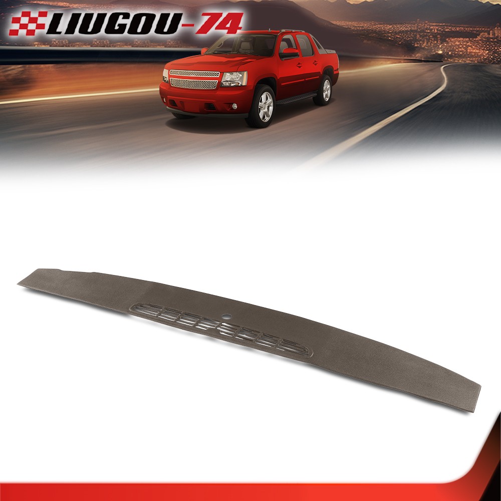 Upper Dash Panel Grille Cover Cap Brown Fit For 07-13 Escalade Silverado Sierra