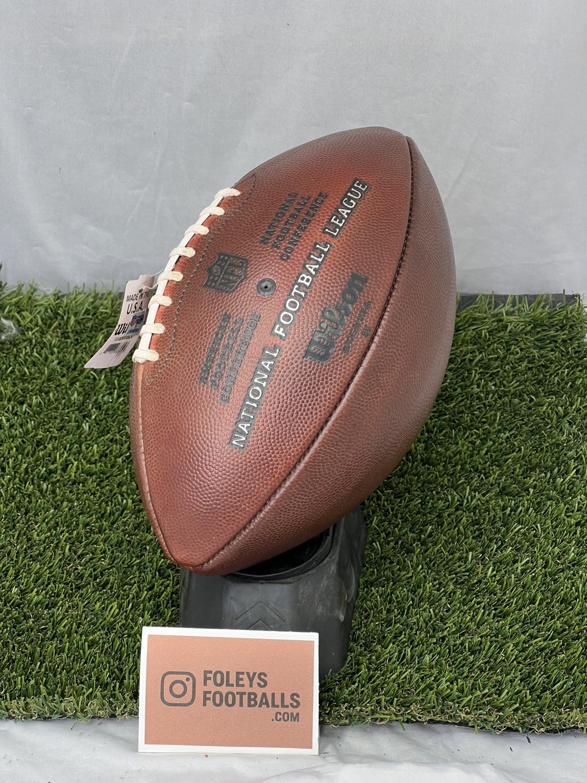 NFL100 "The Duke" Wilson Football - Carolina Panthers Game Prepped & Conditioned