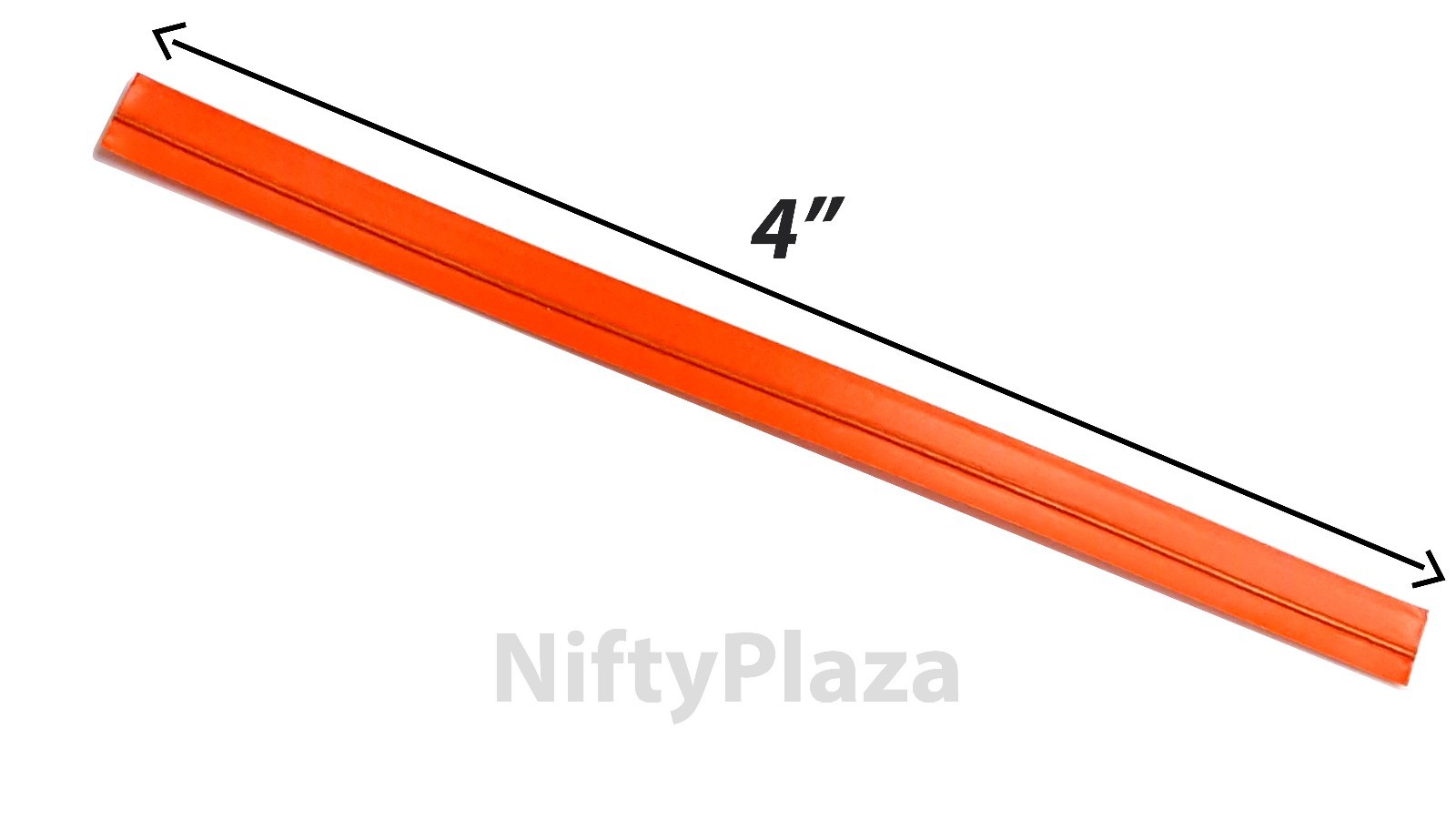 NiftyPlaza 5000 Twist Ties 4" Length Plastic Coated No Rip Paper Ties Cello