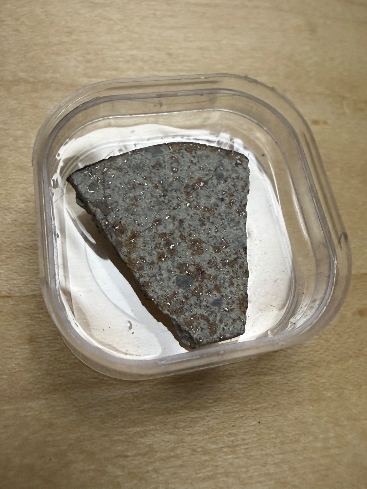 Varre-Sai Meteorite 3.8g Rio de Janeiro, Fell June 2010 Brazil TKW 2.5 kg L5