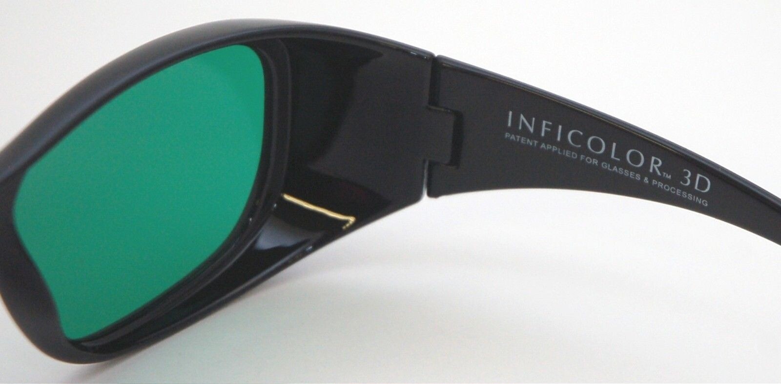 NEW 2 x TriOviz InfiColor 3D Glasses TV Xbox 360 PS3 Thor Enslaved Green Lantern