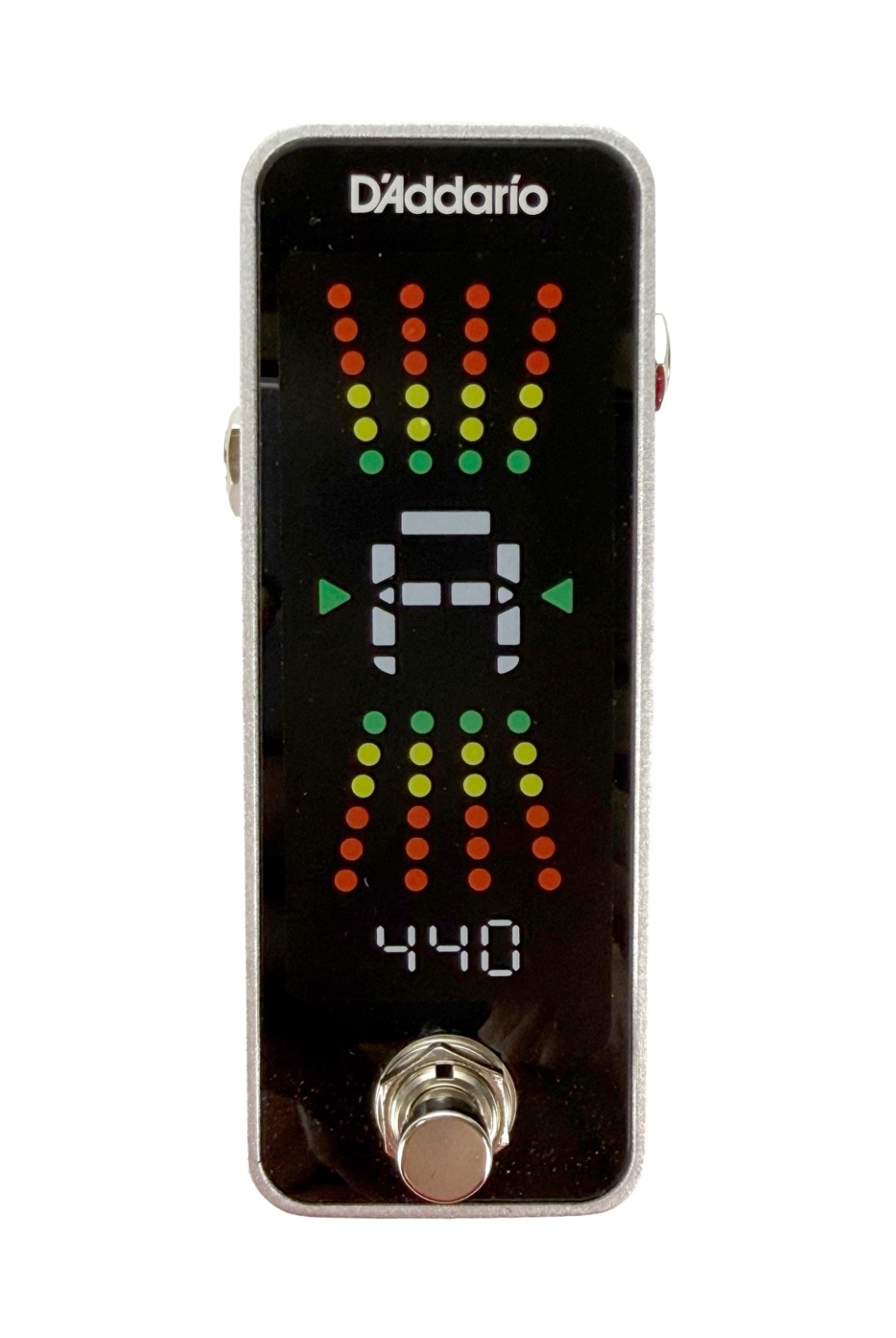 Brand New D'Addario PW-CT-20 Pedal Tuner Chromatic Guitar Bass True Bypass NIB