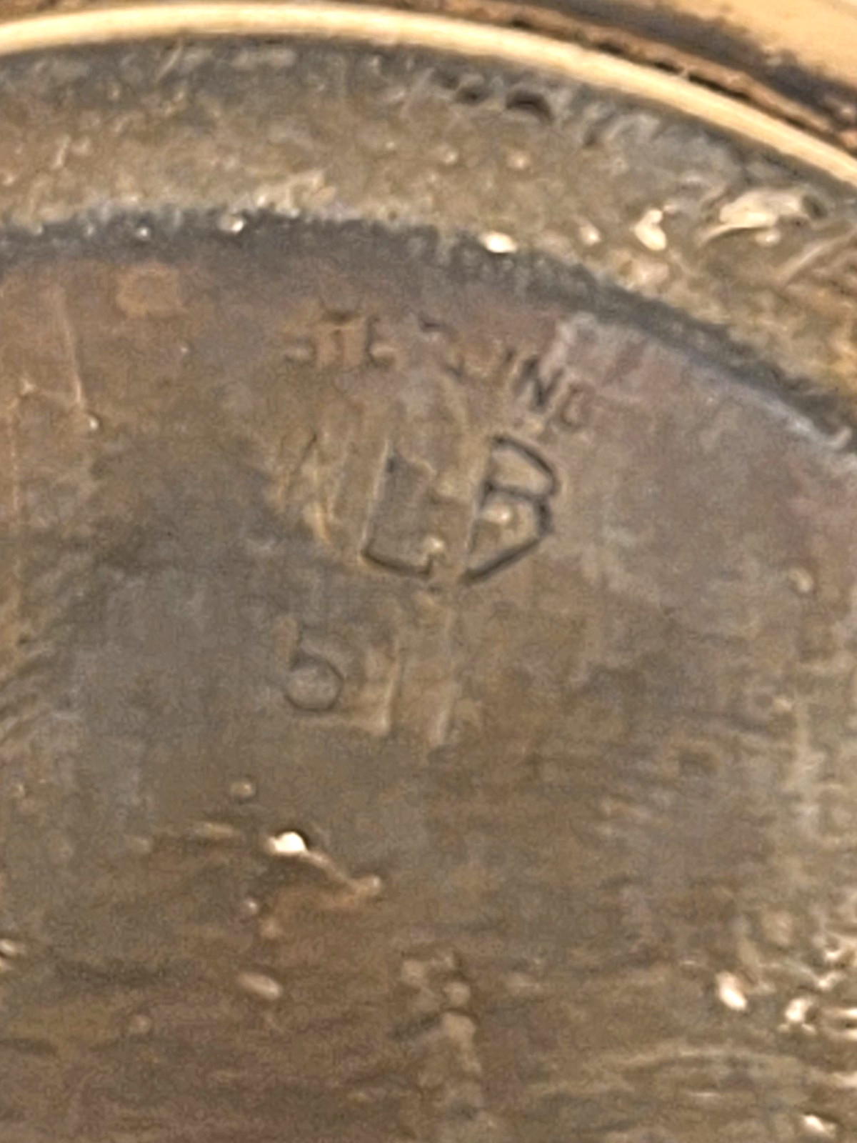 VINTAGE WEB STERLING SILVER BABY CUP #511 49 GRAMS