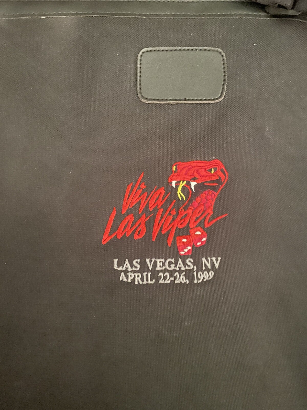 Dodge Viper 1999 Invitational held In Las Vegas Garment Bag