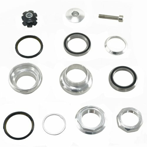 FSA Duron X 1" Inch Threaded Headset 22.4/26.4mm Sealed Bearings , Silver