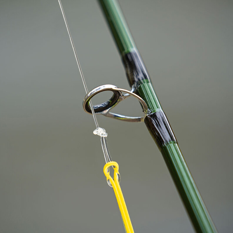 HERCULES Pre-Tied Loop Fly Fishing Leader Nylon 6 Pack W/ Tapered Leader Wallet