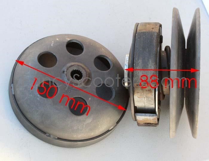 250CC SCOOTER TRANSMISSION CLUTCH REBUILD KIT FOR HONDA HELIX CN250 ELITE CH250