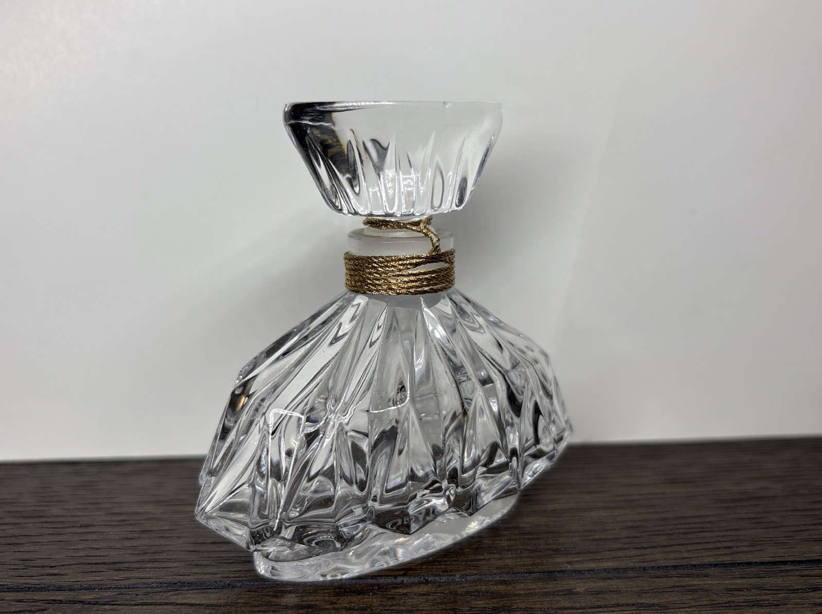 VINTAGE JOY by JEAN PATOU PARFUME 1.0 OZ / 30 ML BACCARAT Crystal Bottle Empty