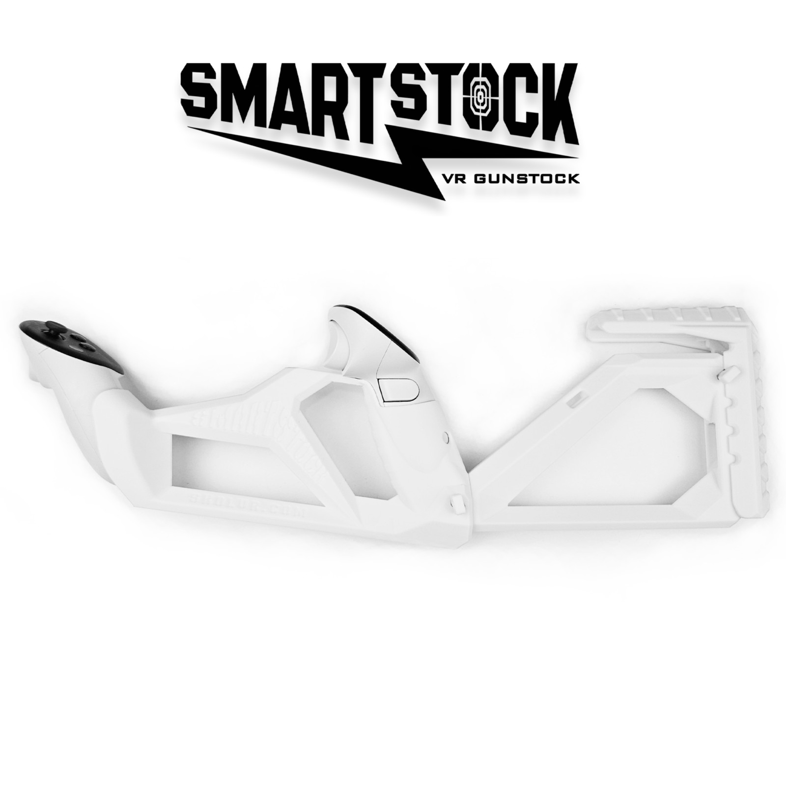 SMARTstock VR Gunstock for Quest 1/2/3/3S/Pro/Rift S - Nonmagnetic fast movment