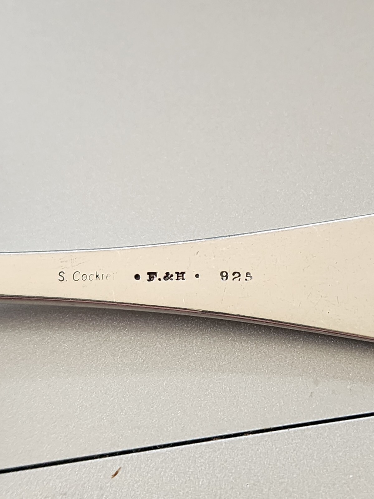 STERLING silver Pie dessert Server Farrington & Hunnewell 19th century