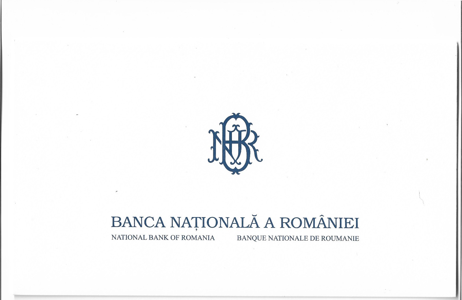 BNR - Special Sheet consisting of Four Banknotes with face value of 20 LEI