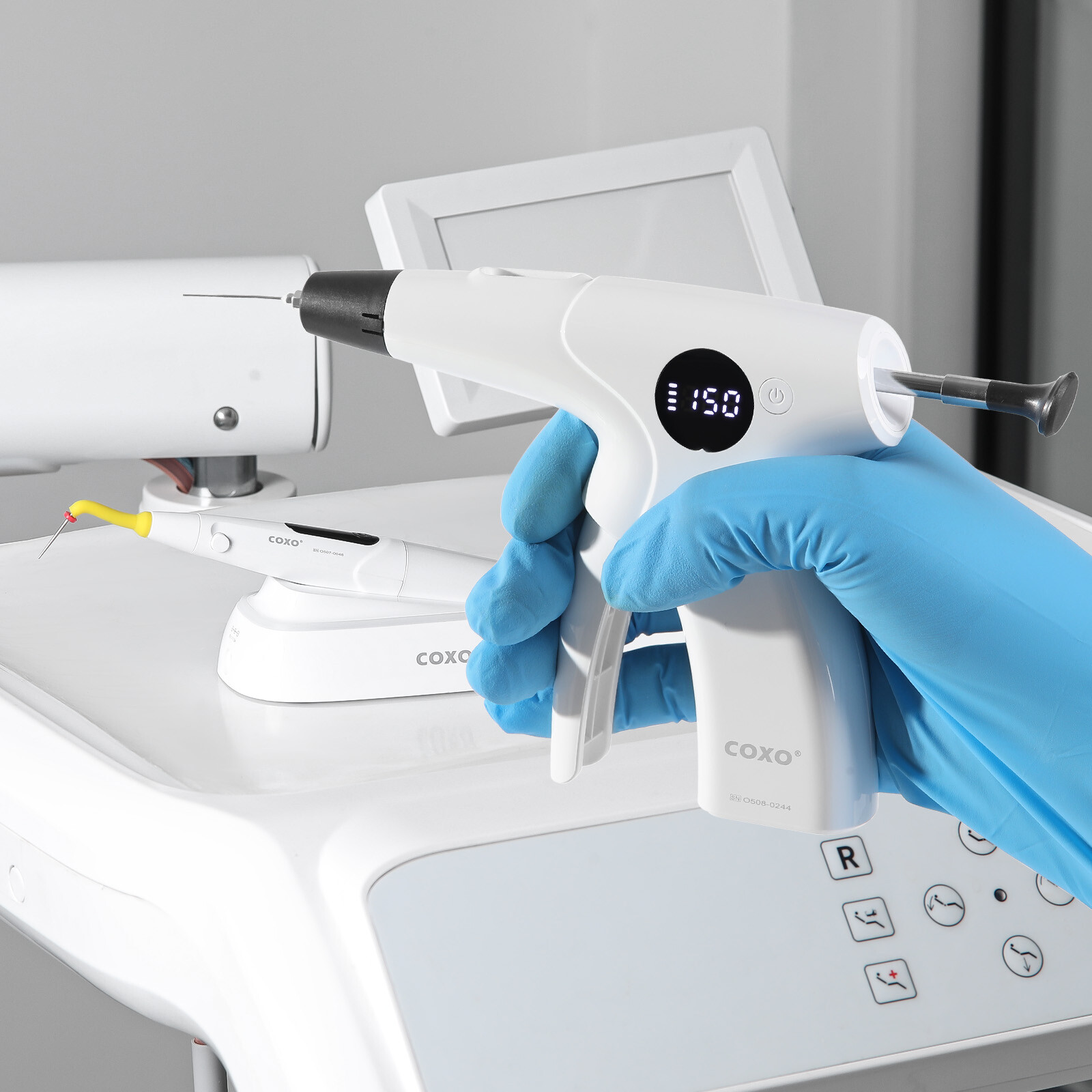 COXO Dental Backfill Gun Endodontic Gutta Percha Obturation System C-FILL MINI