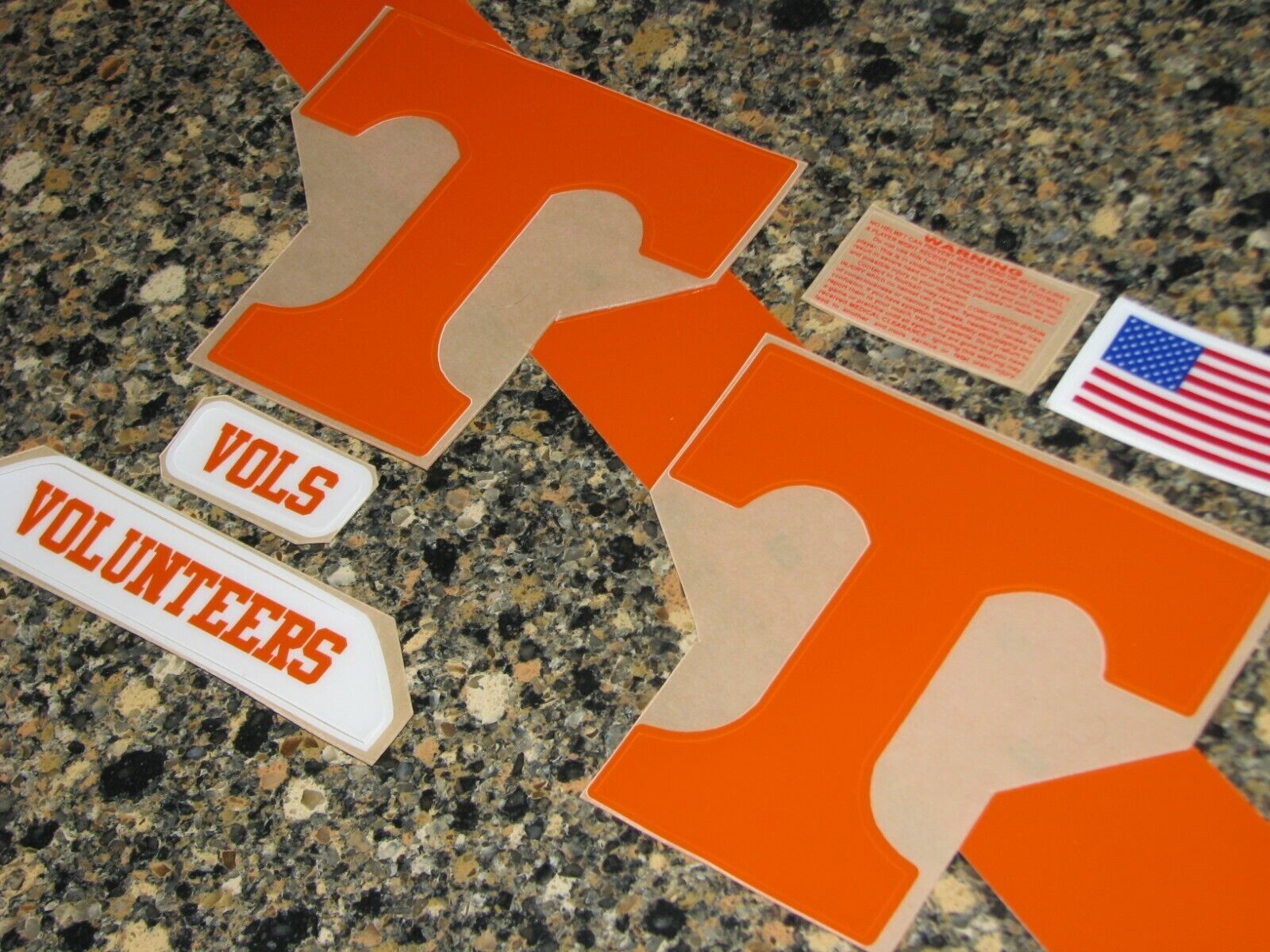 TENNESSEE Football Helmet Decal Set FULL Size 3M 20MIL