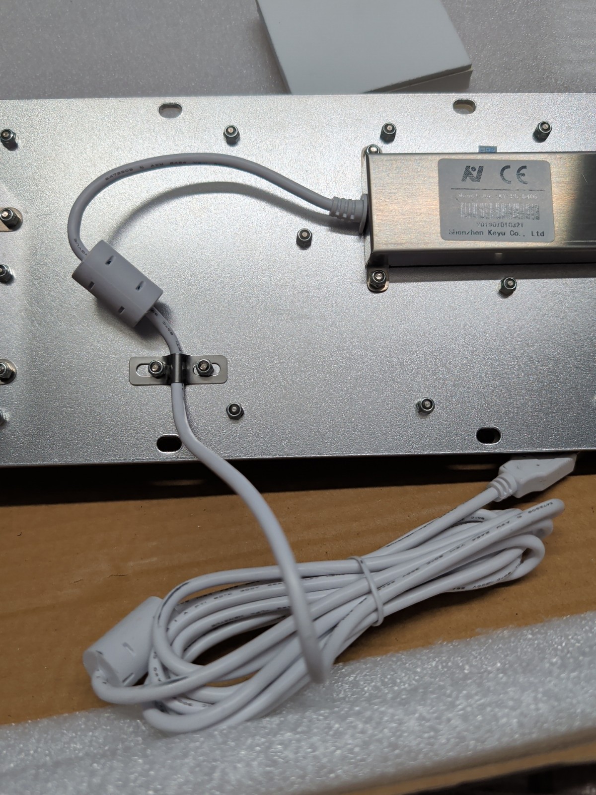 Metal Kiosk Keyboard Stainless Steel Industrial Keyboard With Trackball