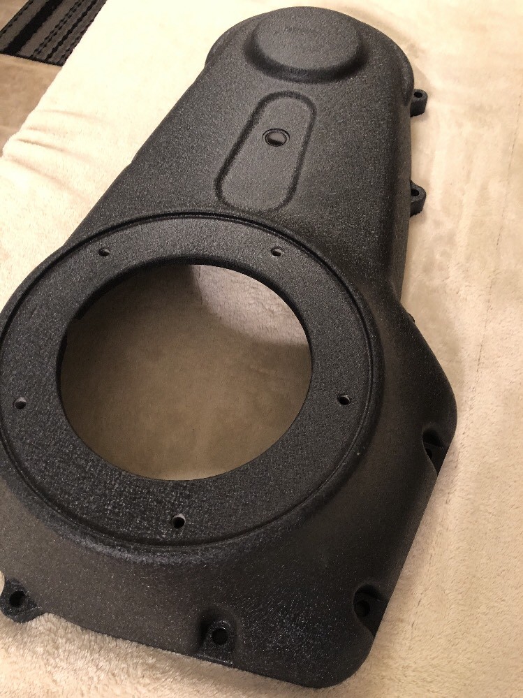 HARLEY DAVIDSON OUTER PRIMARY COVER Wrinkle 60761-06 DYNA MID CONTROLS FXDL FXDB