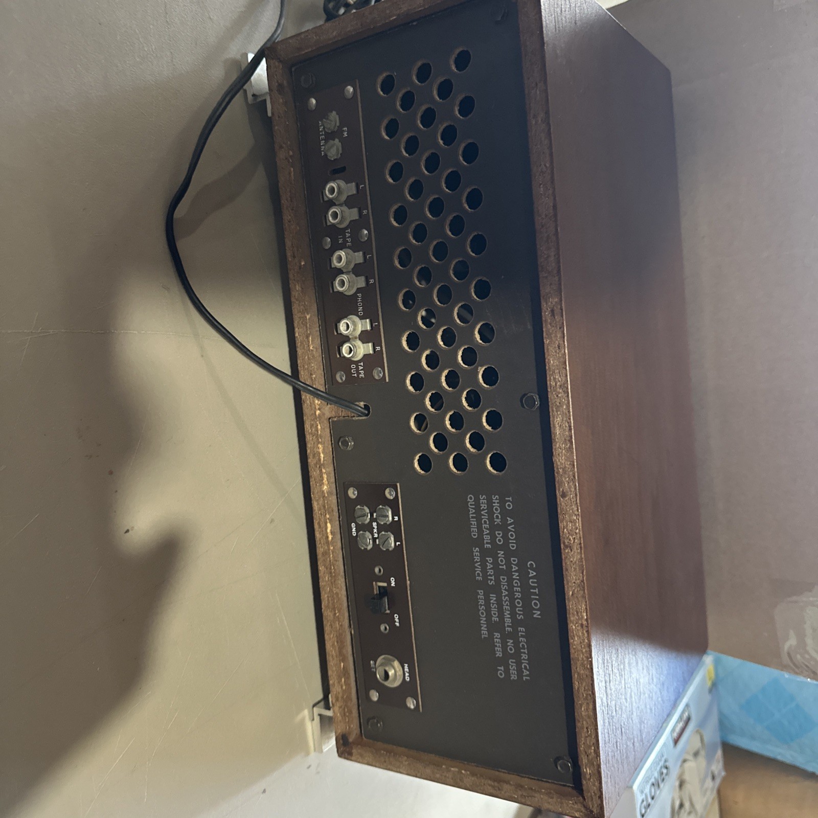 Vintage Working Voice of Music Tuner Amplifier 65 Watt, Mod # 1535-1