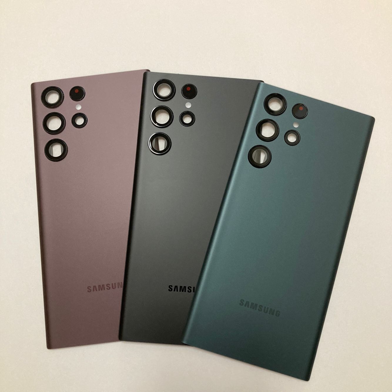 S22 Ultra Back Glass Cover Housing Door Replacement for Samsung Galaxy S22 Ultra