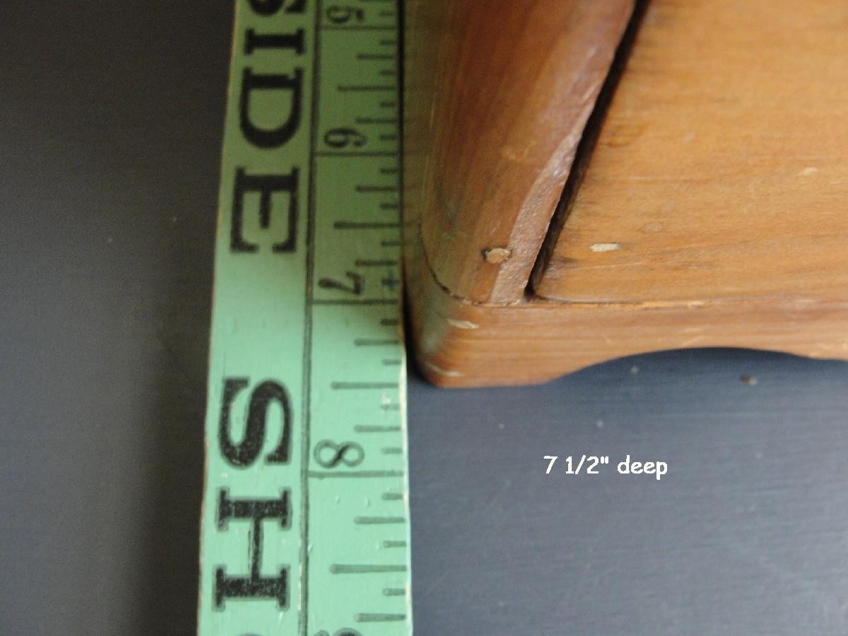 Antique Vtg Children's Toy Wood Furniture Salesmans Sample 2/3 Drawer Chest #8