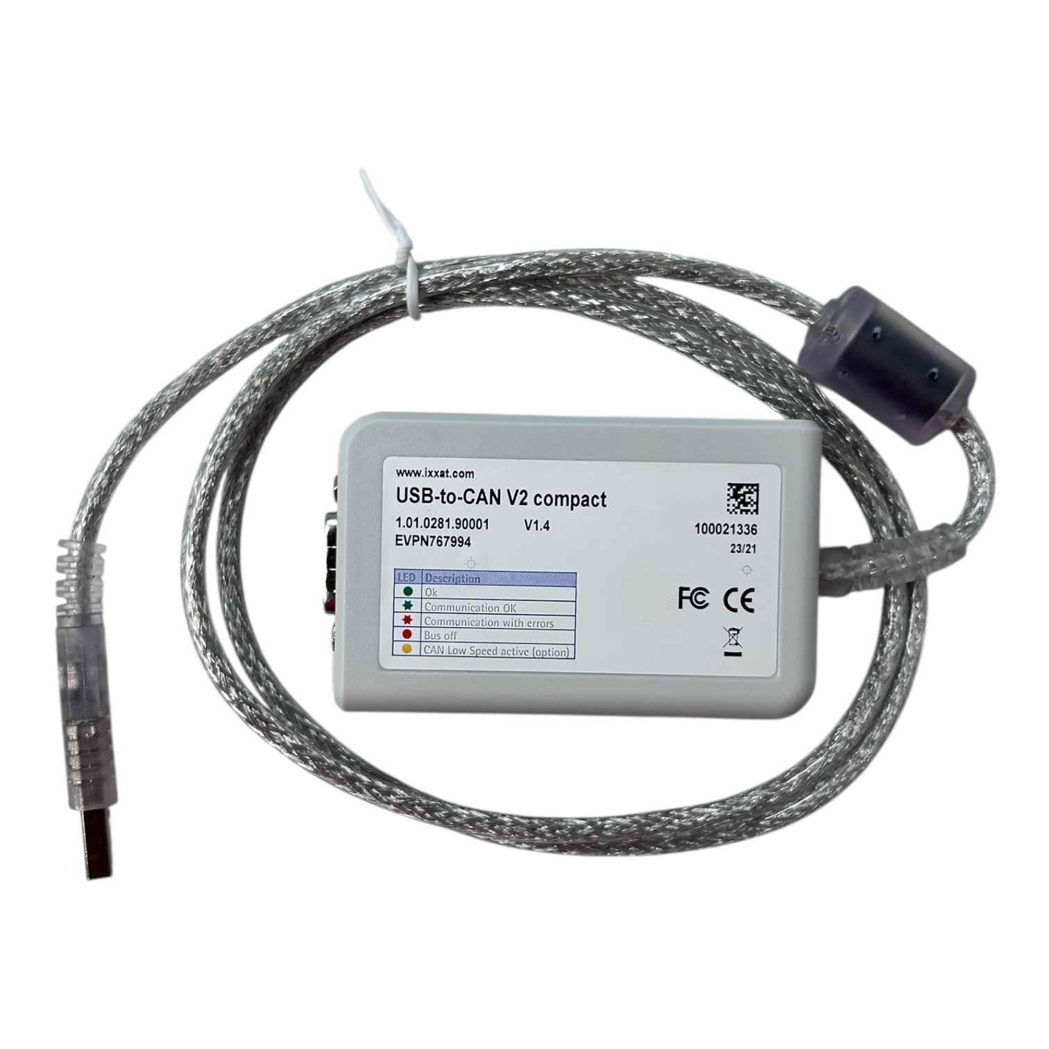 BRP B.U.D.S. EVPN 767994 , MPI-3 USB to CAN V2 Compact V1.4 Diagnostic Kit , OEM