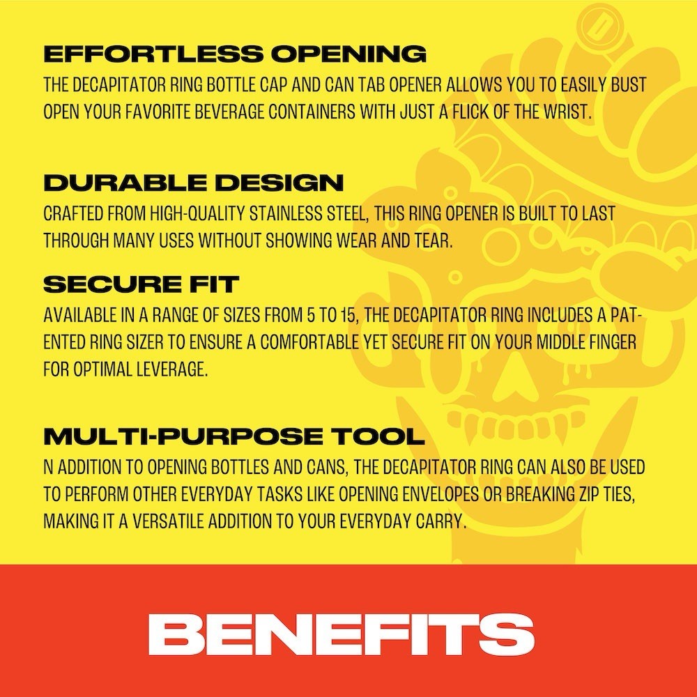 The REAL MADRID Champion deCAPitator ring bottle cap and can tab opener!