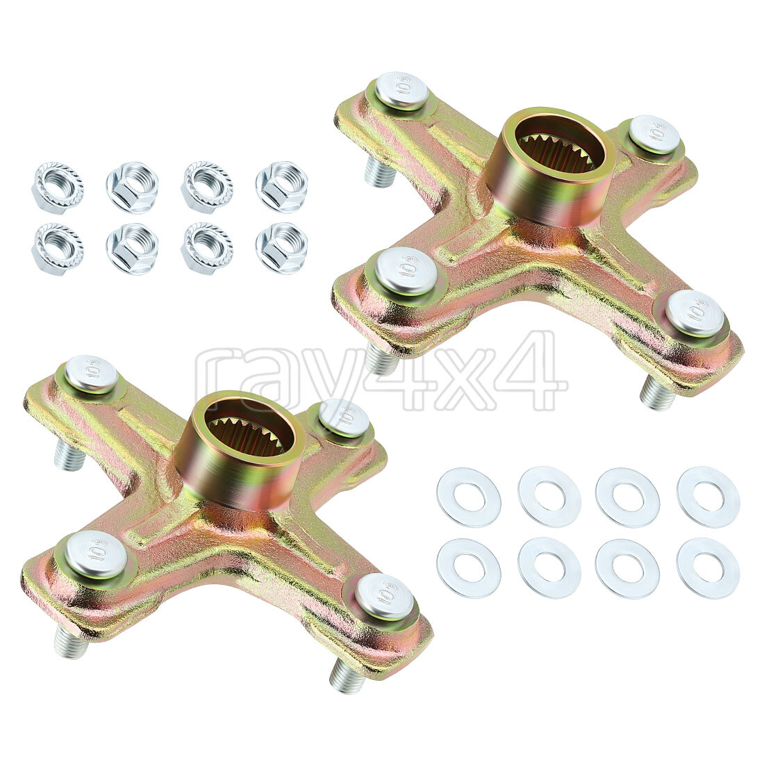 Pair Rear Axle Wheel Hub For Yamaha Raptor 250 350 660 700 1PE-F53K0-00-00