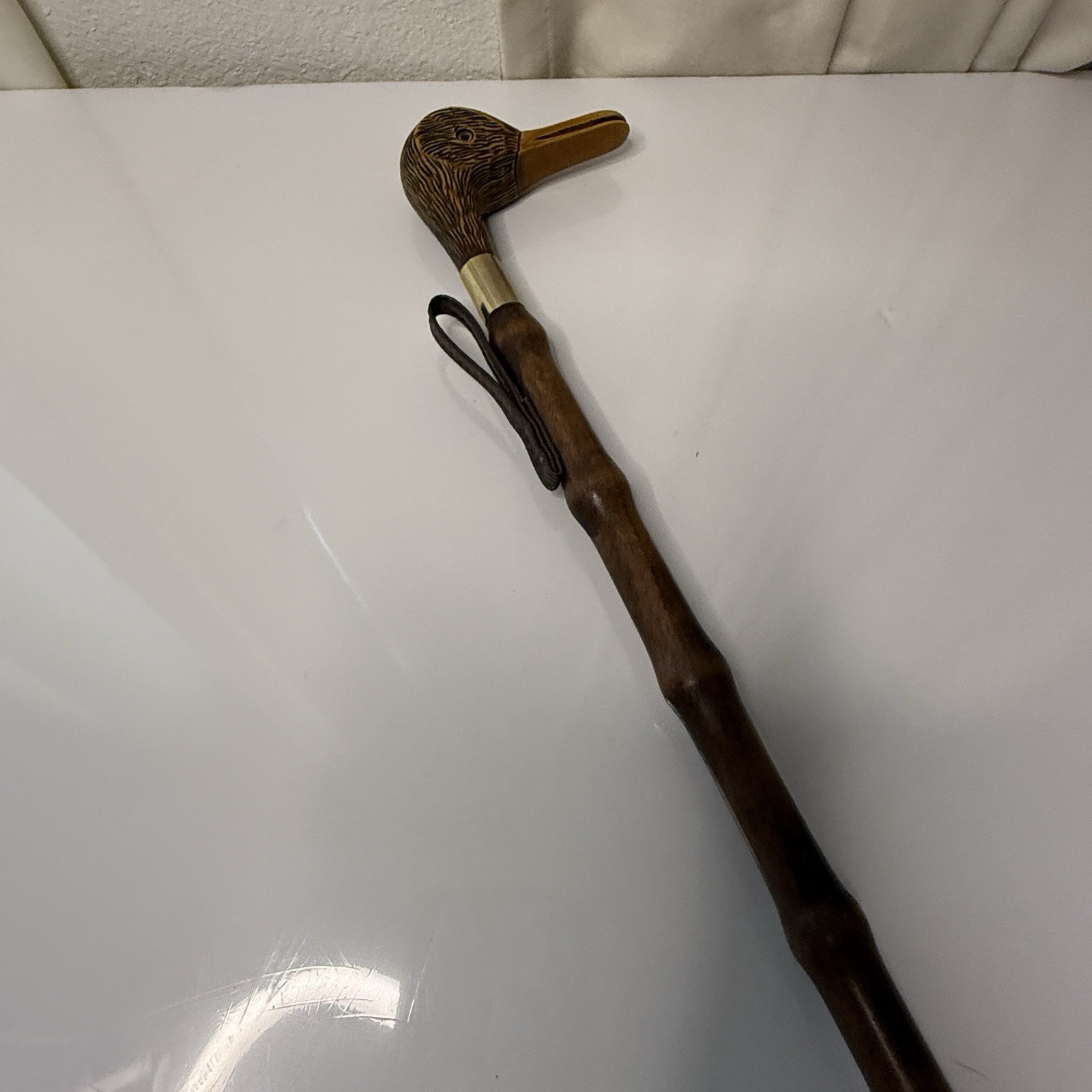 Duck Head Shoe Horn Vintage Made In Italy 18" Long