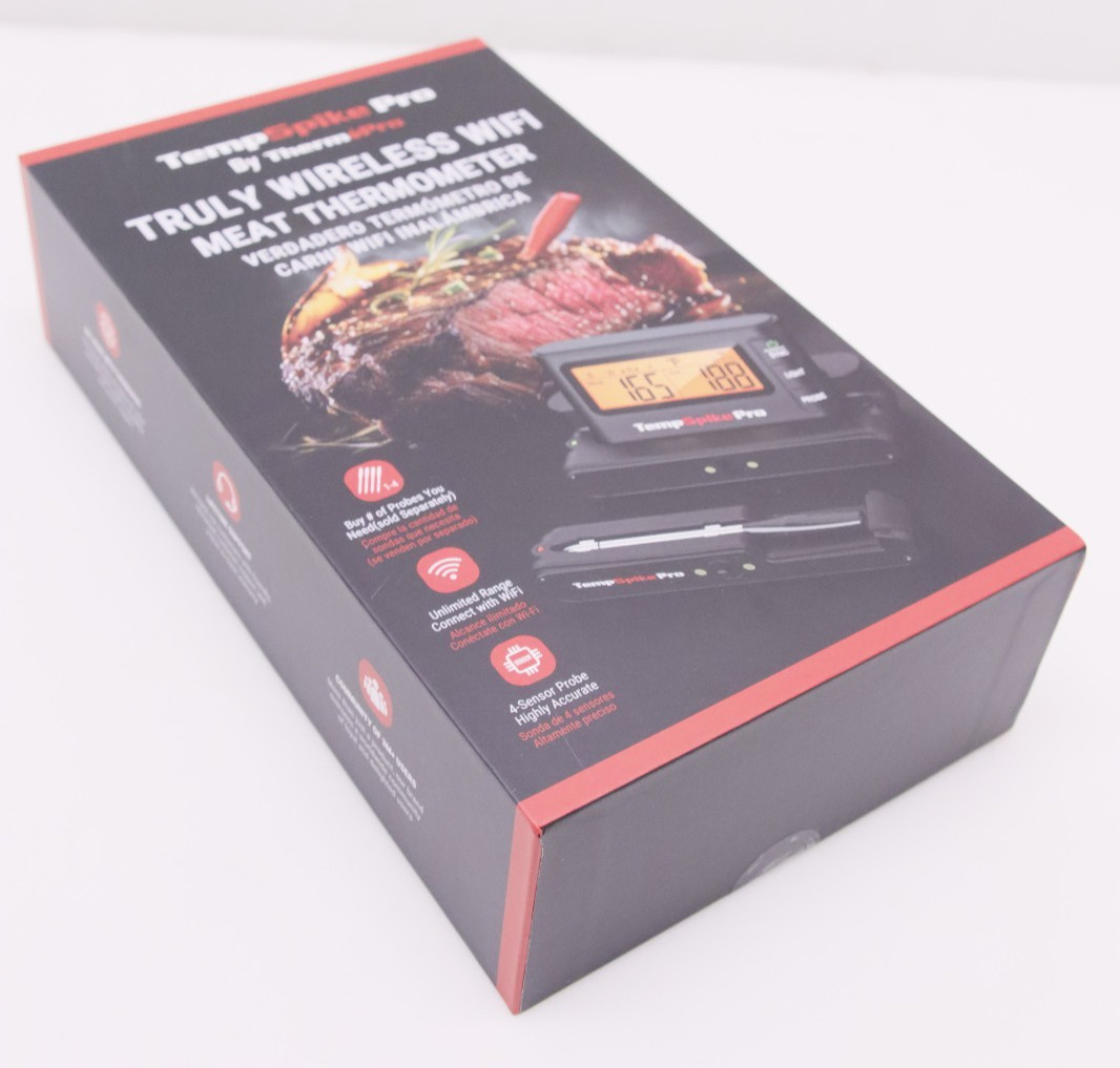 Temp Spike Pro TP980W Wireless WiFi Meat Thermometer - Brand New