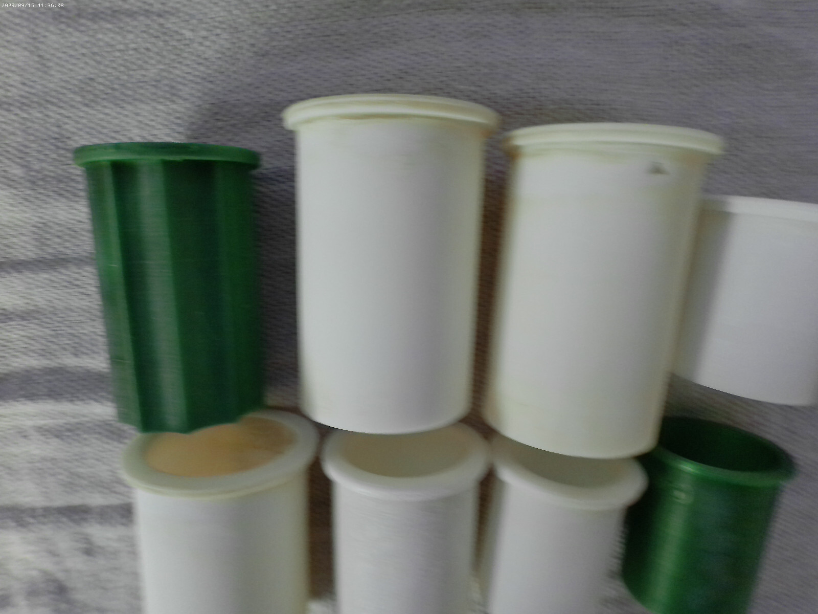 8 USED COIL FORMS FOR HAM RADIO OR SIMILAR PROJECTS