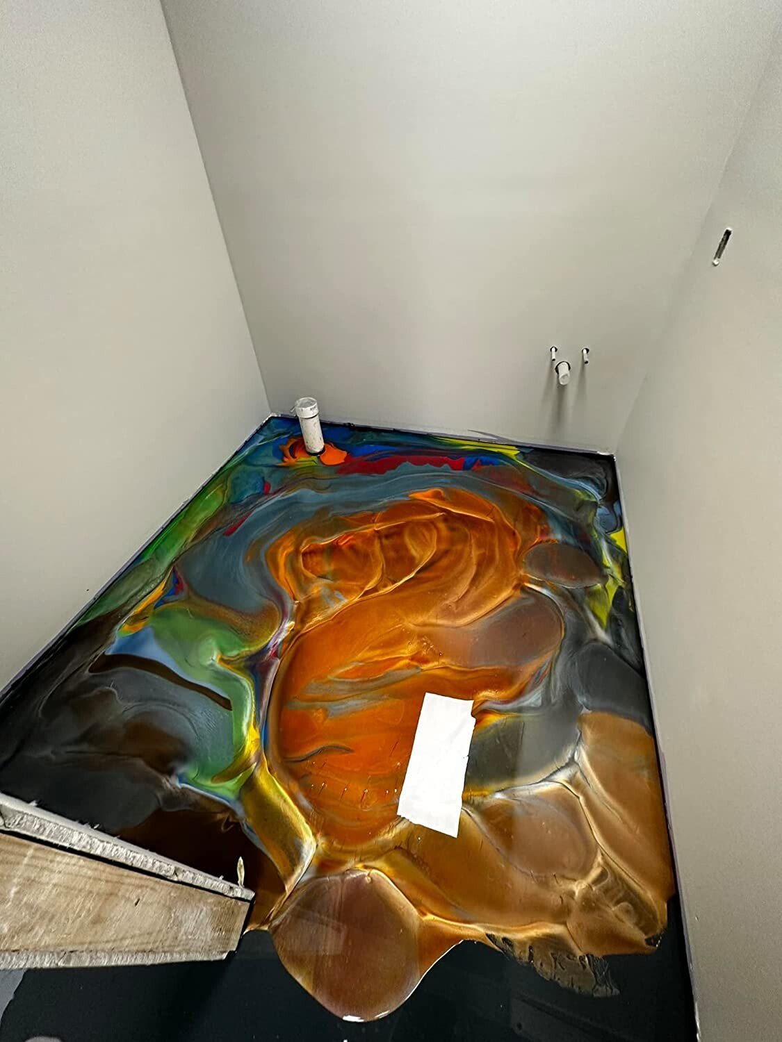 BP: Single Shot |100% Solids Epoxy Kit WHITE (3 Gal) Concrete, Wood & more!