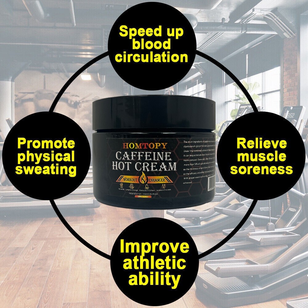 Anti Cellulite Hot Cream Fat Burn caffeine Body Slimming Gel Moisturizer 100ml