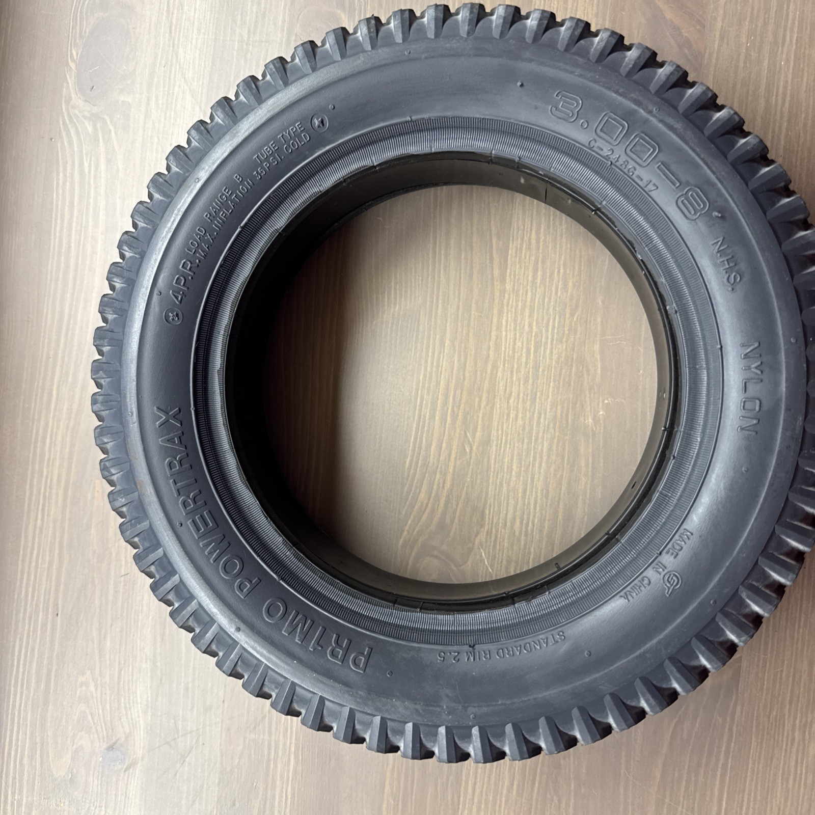 3.00-8 Flat Free 14” Drive Replacement Tire for Quantum Q6 Edge 2 Edge 3