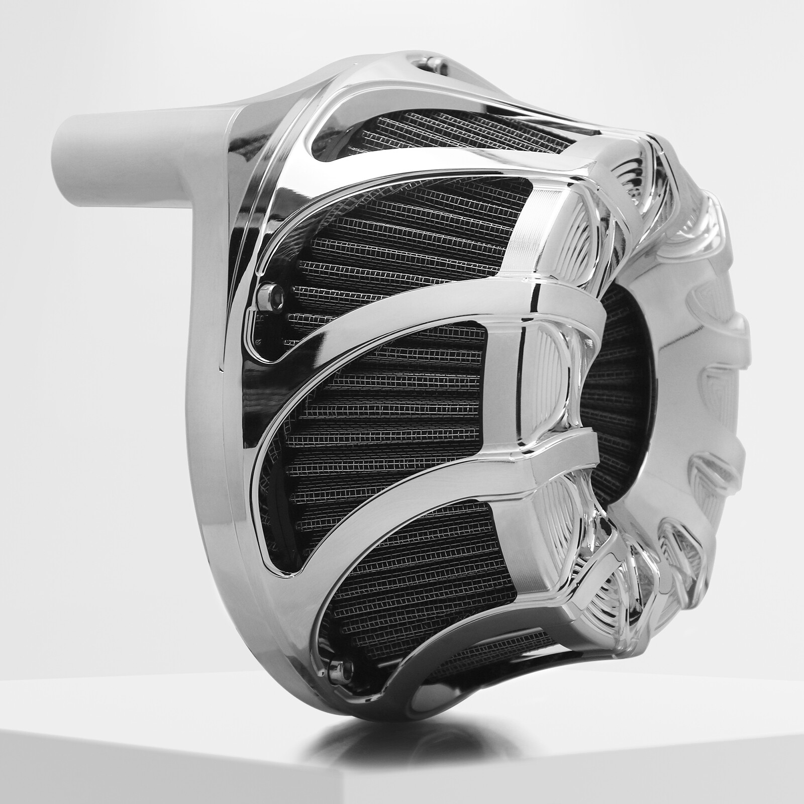 Chrome Air Cleaner Intake For Harley Touring Road King FLHX Street Glide 08-16