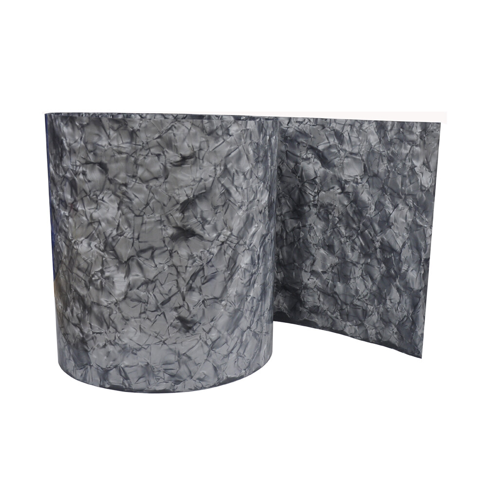 Gauge 0.5mm Celluloid Sheet Drum Wrap Musical Instrument Deco Diamond Grey