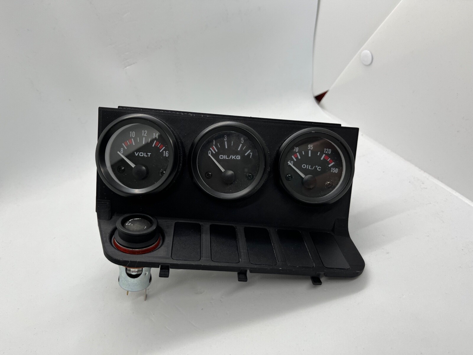 BMW E36 Oil Temperature Oil Pressure Volt Coupe Sedan Convertible 3x 52mm Indicators M3 328 325