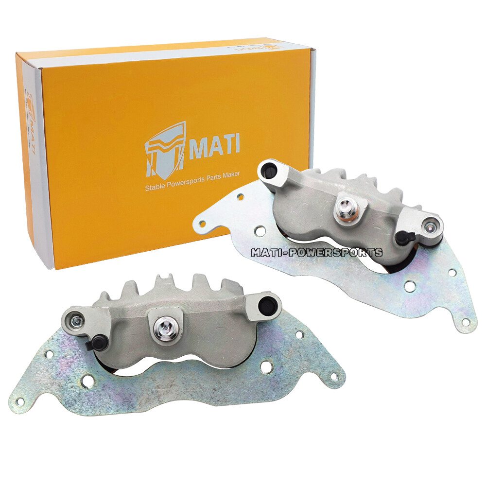 Front Brake Calipers & Sintered Pads for Polaris RZR Pro XP/Turbo RZR XP/XP 4